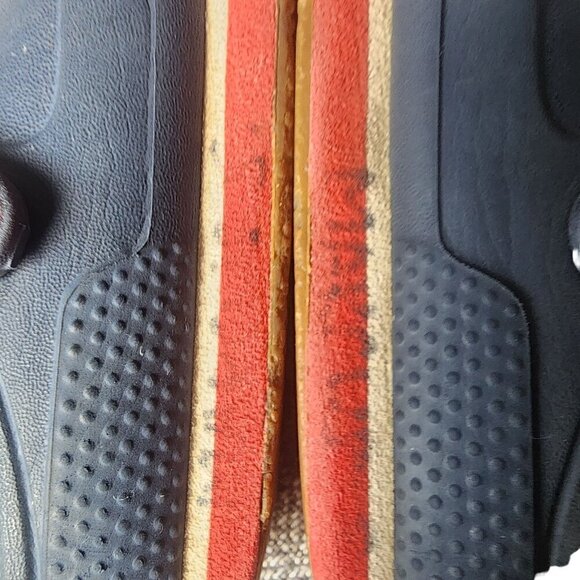 Crocs Retro Classic Clog Gum Sole Navy Blue Red  Size 10 11 - Picture 11 of 11